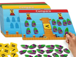 Accelerate Math! Comparing Numbers Activity Center
