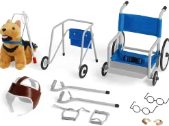 Adaptive Equipment for Dolls with Special Needs - Complete Set