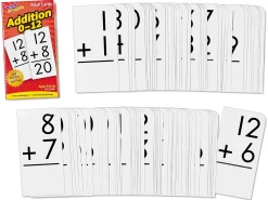 Addition 0-12 Flash Cards- 91 Cards