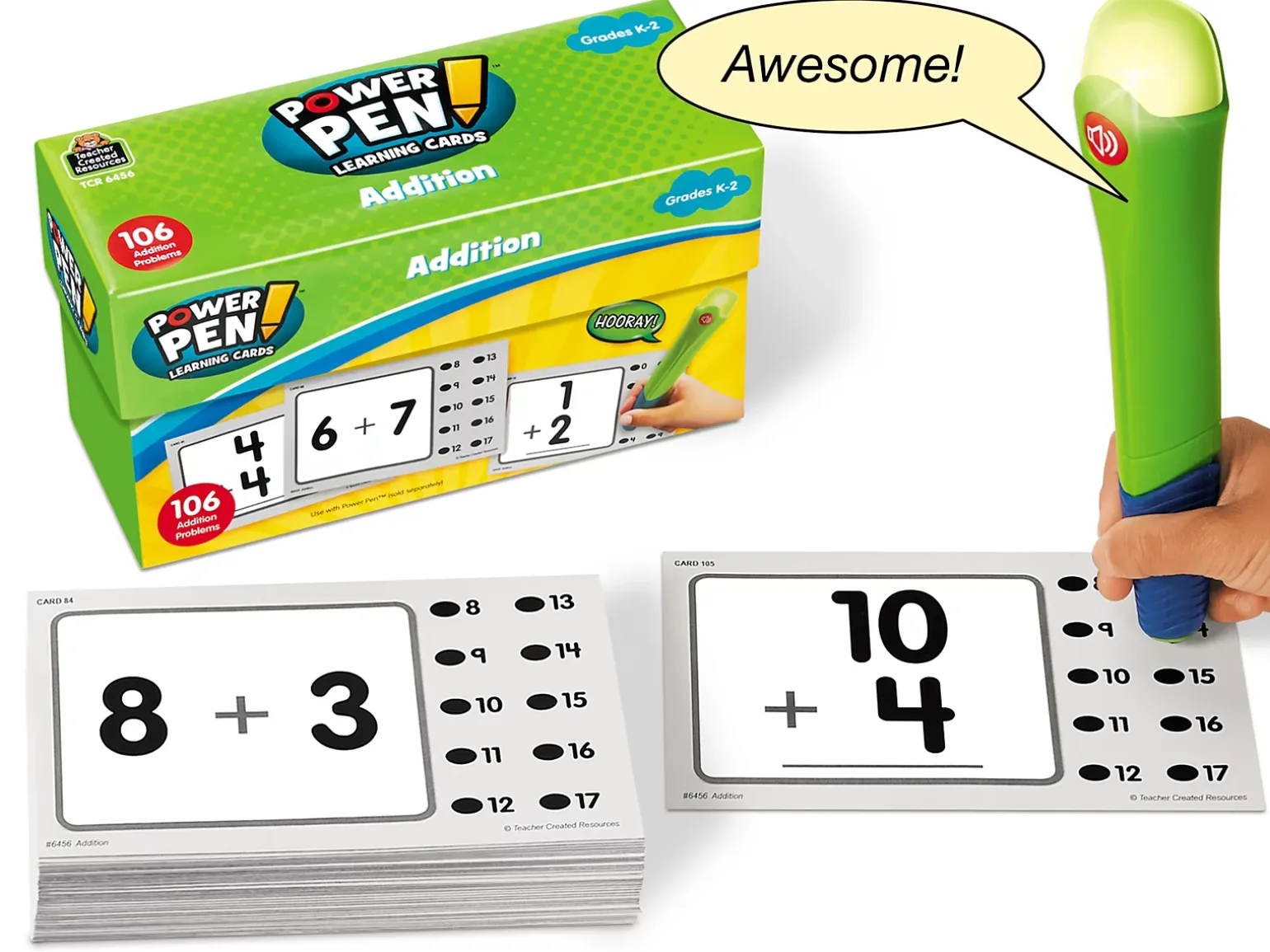 Addition Power Pen!® Quiz Cards