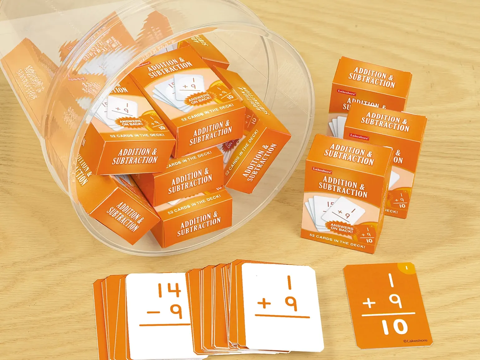 Addition & Subtraction Practice Cards