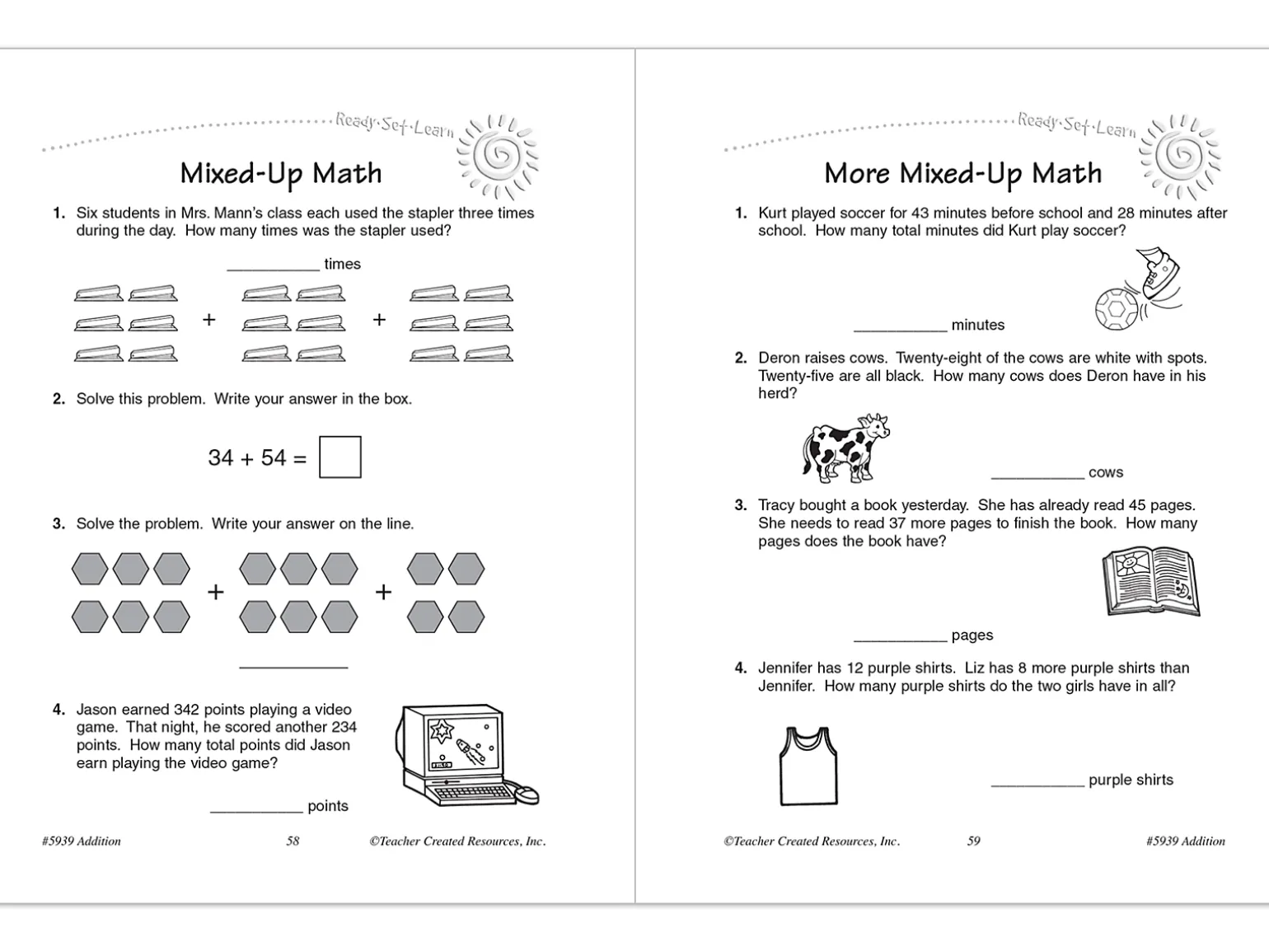 Addition Workbook