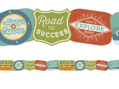 Adventurer Badge Motivational Border