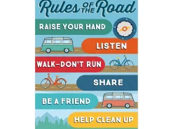 Adventurer Classroom Rules Poster