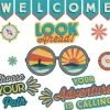 Adventurer Welcome Pennant Bulletin Board Set