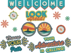 Adventurer Welcome Pennant Bulletin Board Set