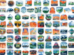 Adventure Vinyl Stickers