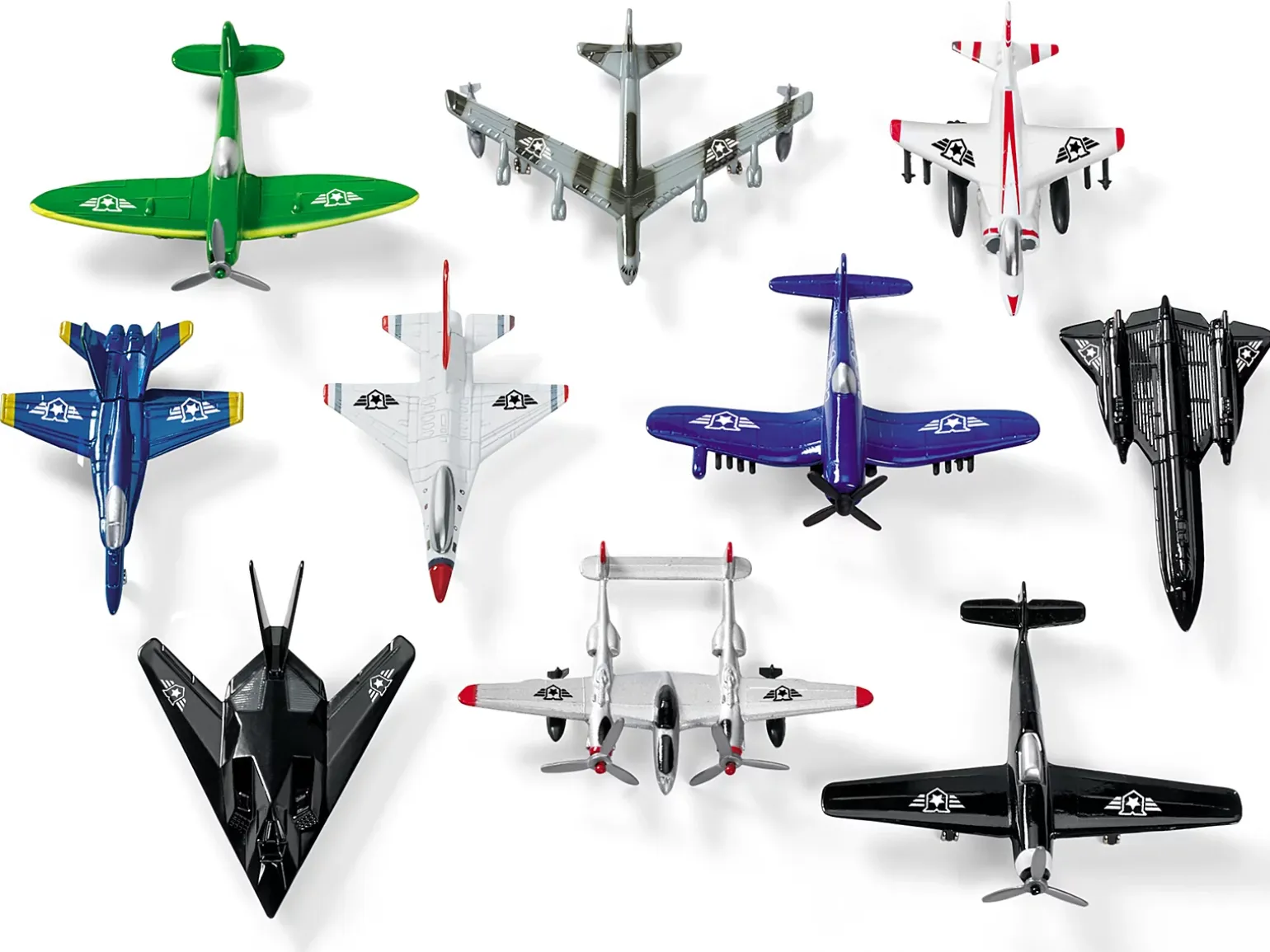 Airplanes - Set of 10