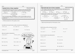 Algebra Success Workbook