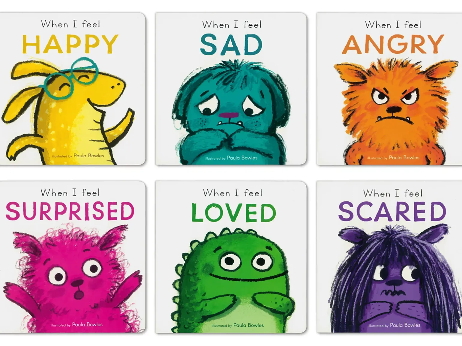 All About Feelings Board Book Collection