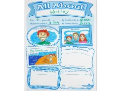 All About Me Posters - Set of 30