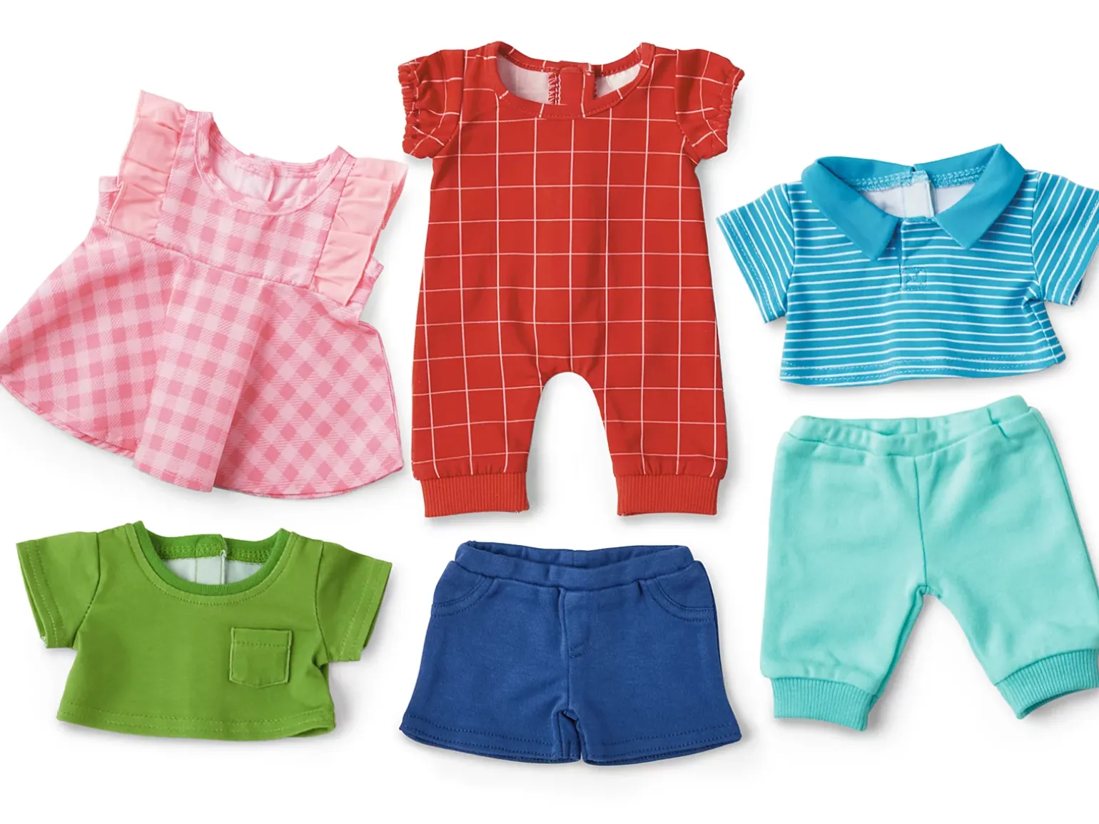All-Occasion Clothes for 14" Baby Dolls