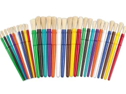 All-Purpose Paintbrush Assortment - Set of 30