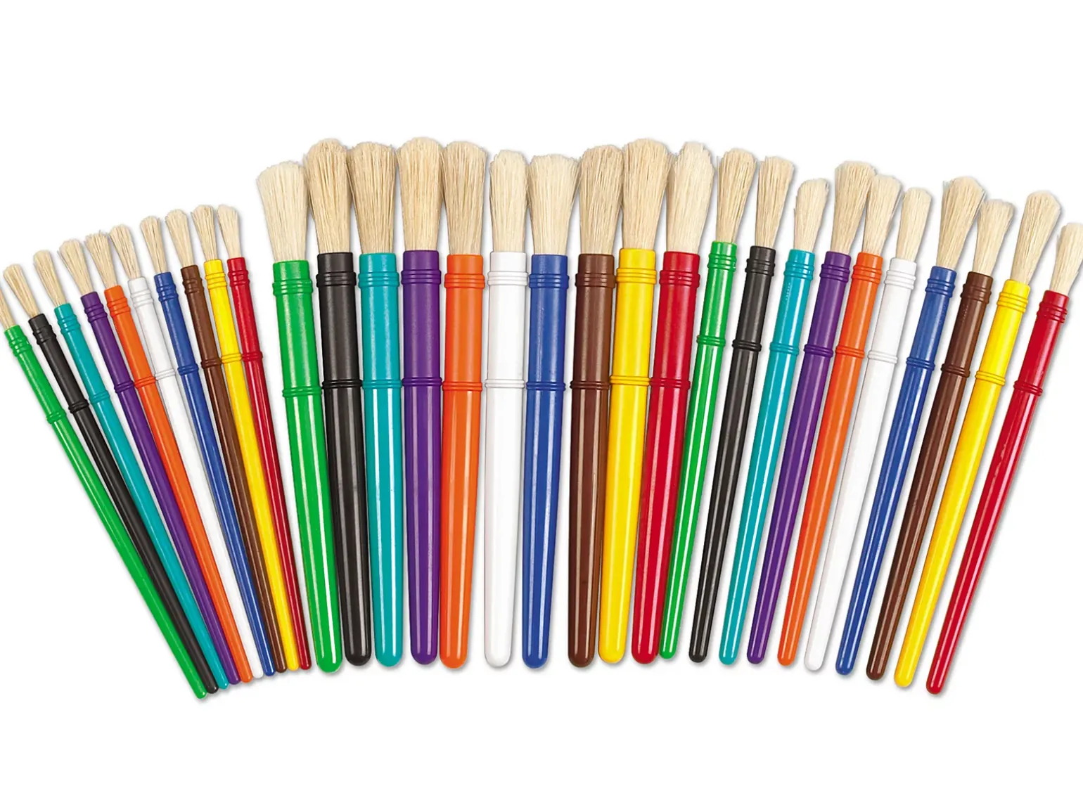 All-Purpose Paintbrush Assortment - Set of 30