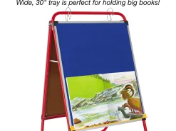 All-Purpose Teaching Easel with Locking Casters