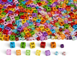 Alphabet Collage Beads