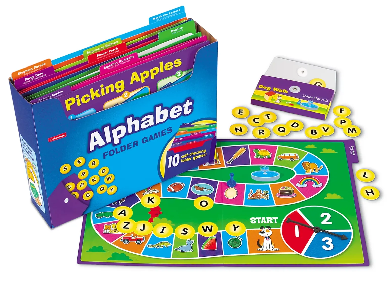 Alphabet Folder Game Library - Pre K-K