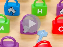 Alphabet Learning Locks