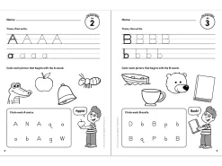 Alphabet Little Learner Packets Workbook