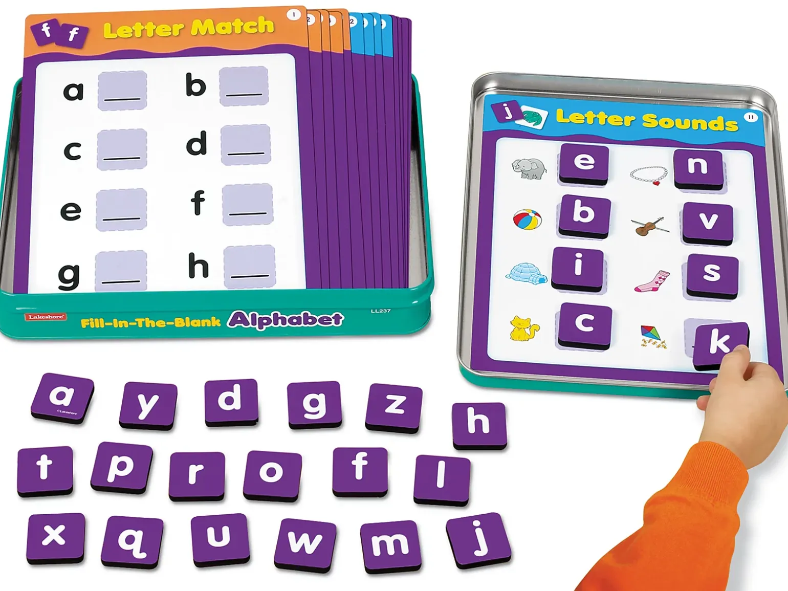Alphabet Magnetic Activity Tin