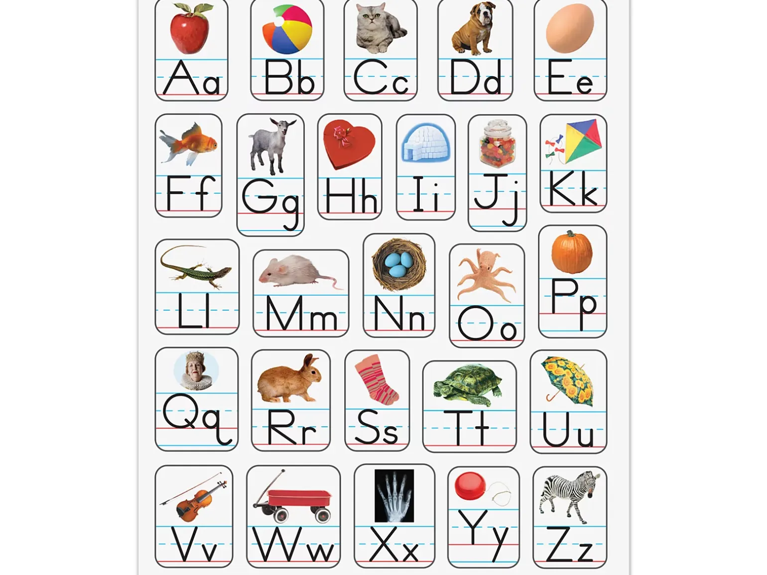 Alphabet Photo Stickers