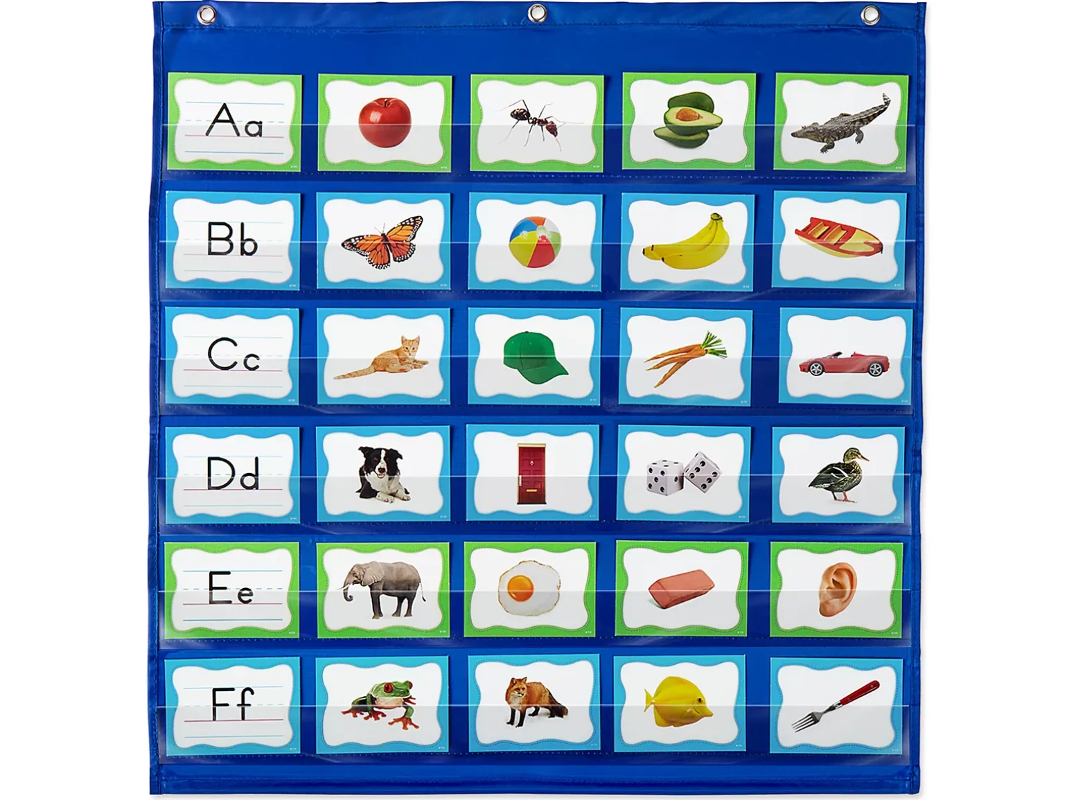 Alphabet Pocket Chart Activity Cards