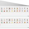 Alphabet Sounds Desk Strips – Set of 36