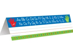 Alphabet Tented Reference Nameplates - Pre K-K