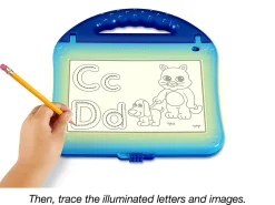 Alpha-Sketch Light-Up Center