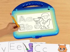 Alpha-Sketch Light-Up Center