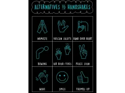 Alternatives to Handshakes Poster