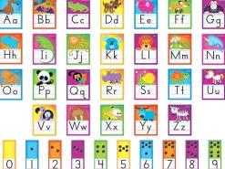 Animal Alphabet Card Bulletin Board Set