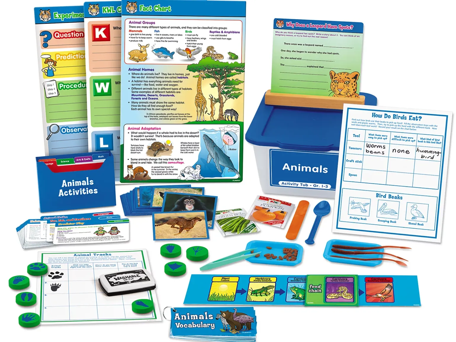 Animals Activity Tub - Gr. 1-3
