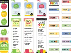Apple Time Behavior Management Bulletin Board Set