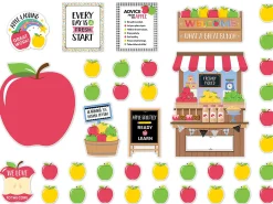 Apple Time Bulletin Board Set