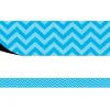 Aqua Chevron Magnetic Border