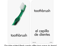 Around-The-Home Picture-Words Bilingual Flash Cards