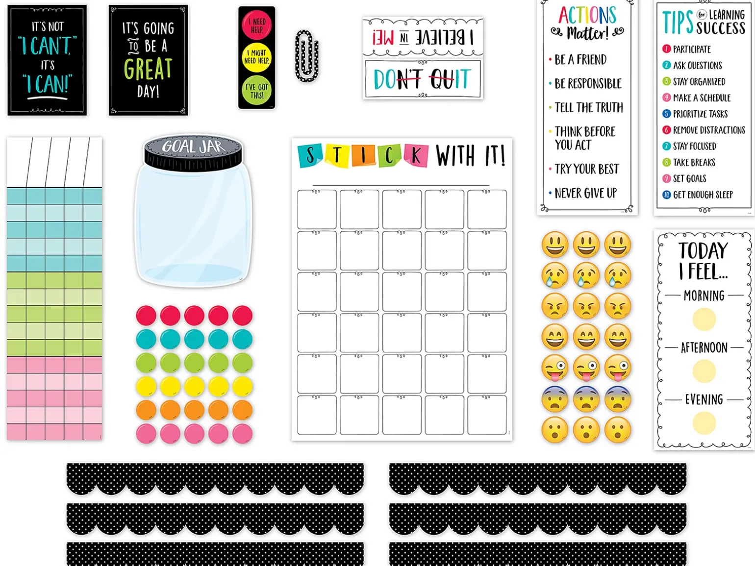 At-Home Classroom Bulletin Board Set