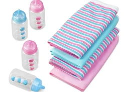 Baby Doll Blankets & Bottles