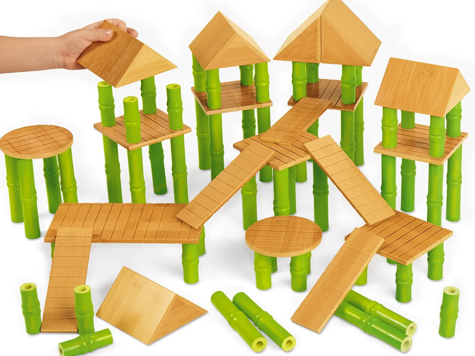 Bamboo Building Blocks - Master Set