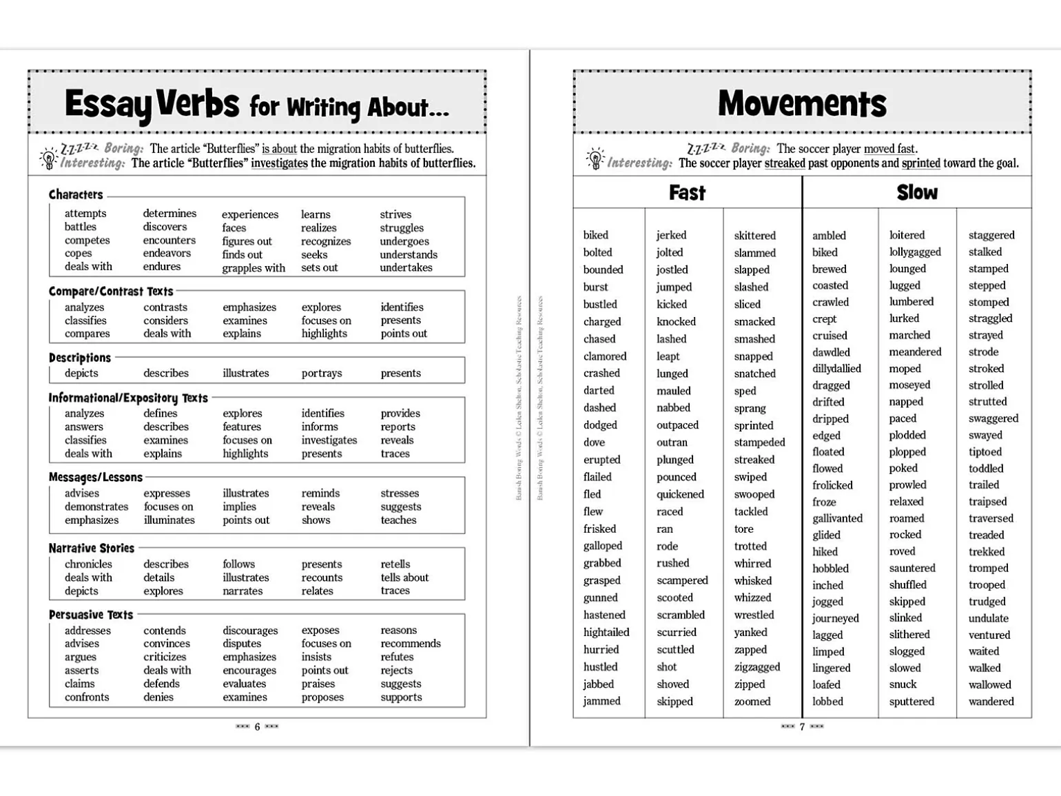 Banish Boring Words Workbook