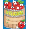 Basket of Apples Welcome Poster