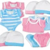 Bedtime Clothes for 10" Newborn Dolls