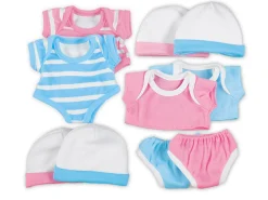 Bedtime Clothes for 10" Newborn Dolls
