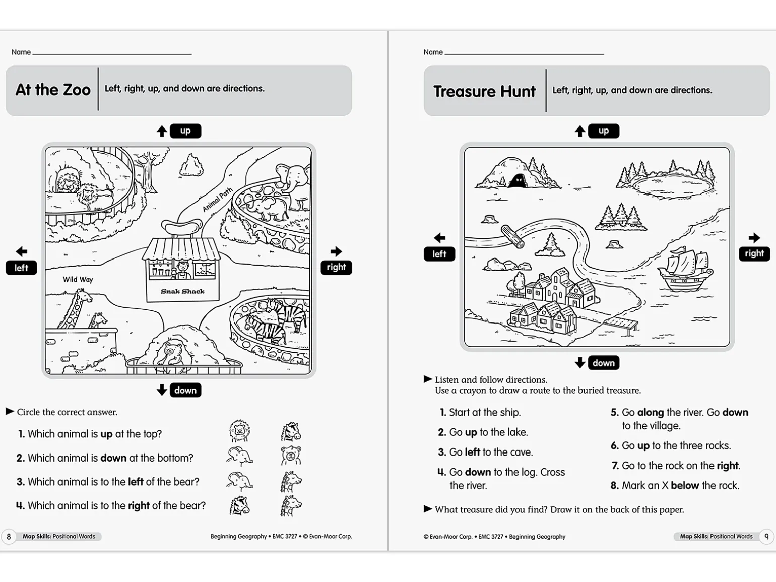 Beginning Geography Workbook