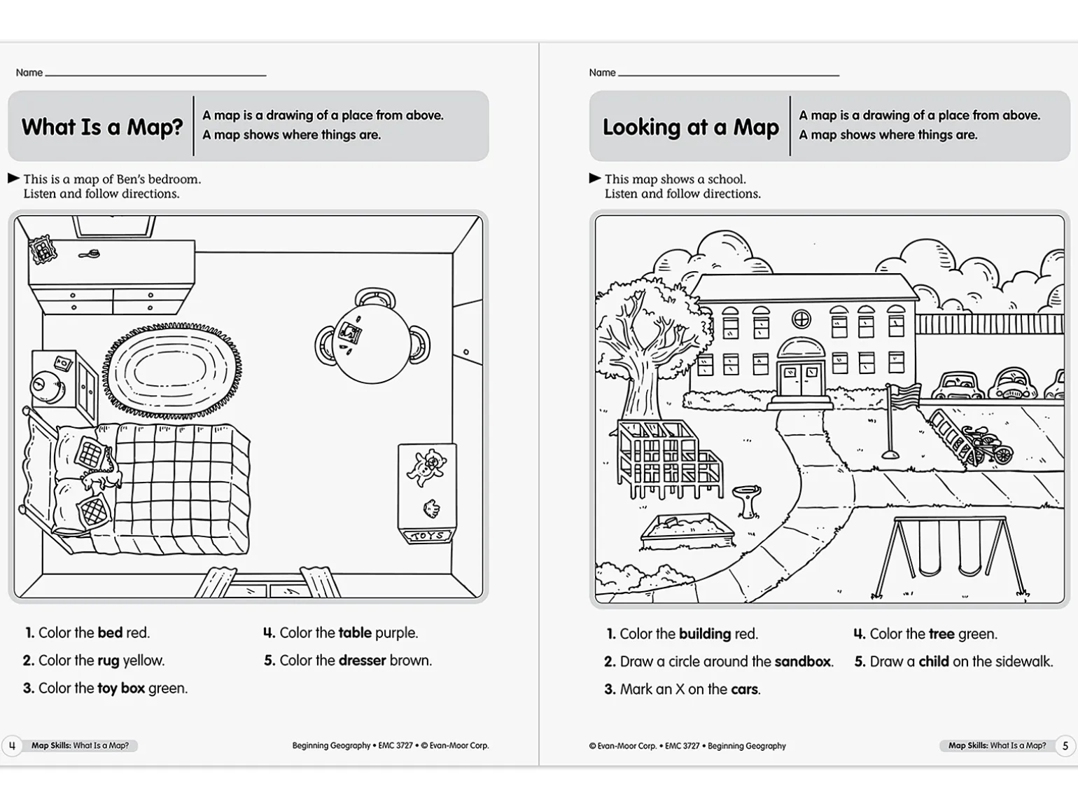 Beginning Geography Workbook