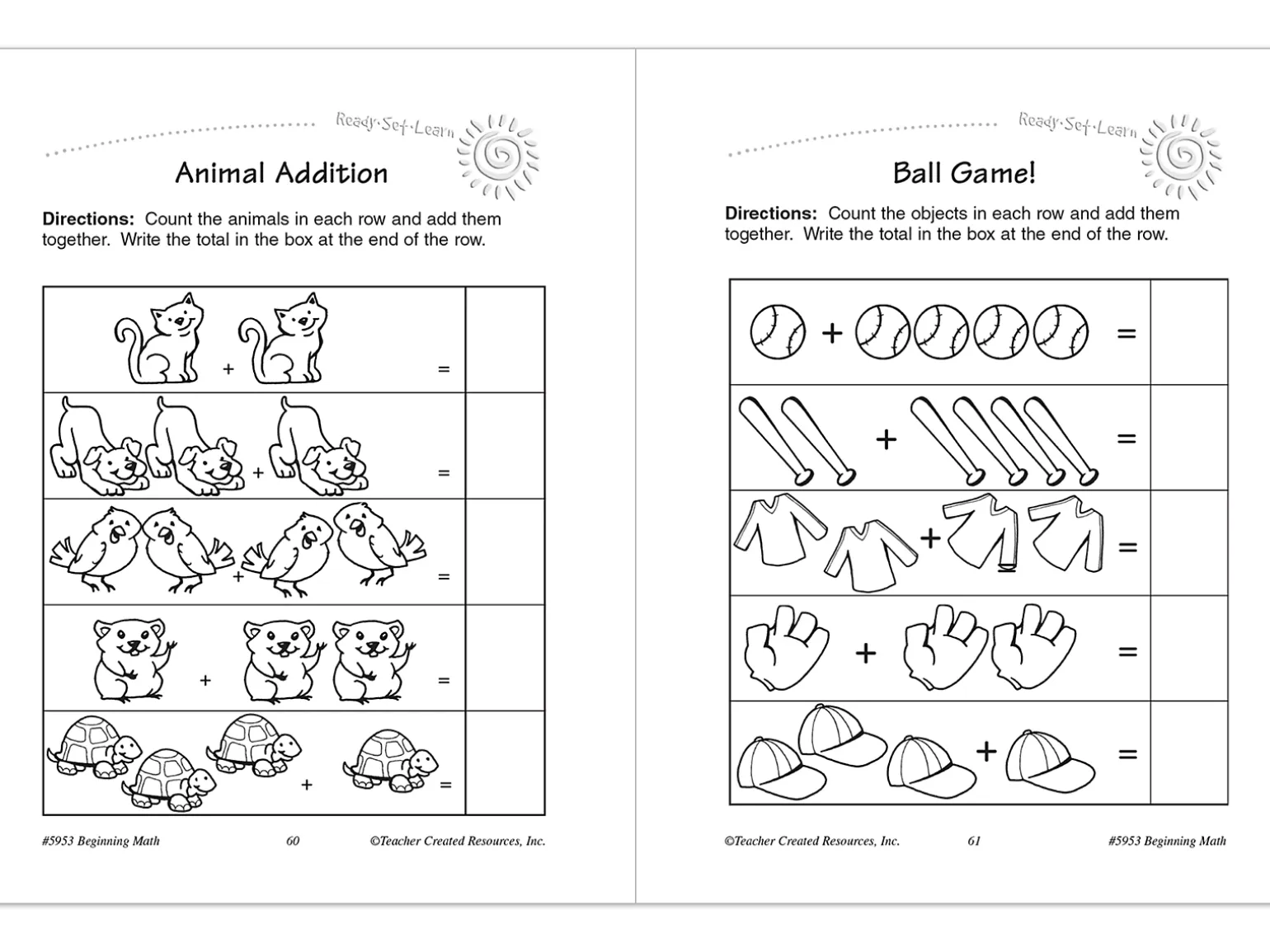 Beginning Math Workbook