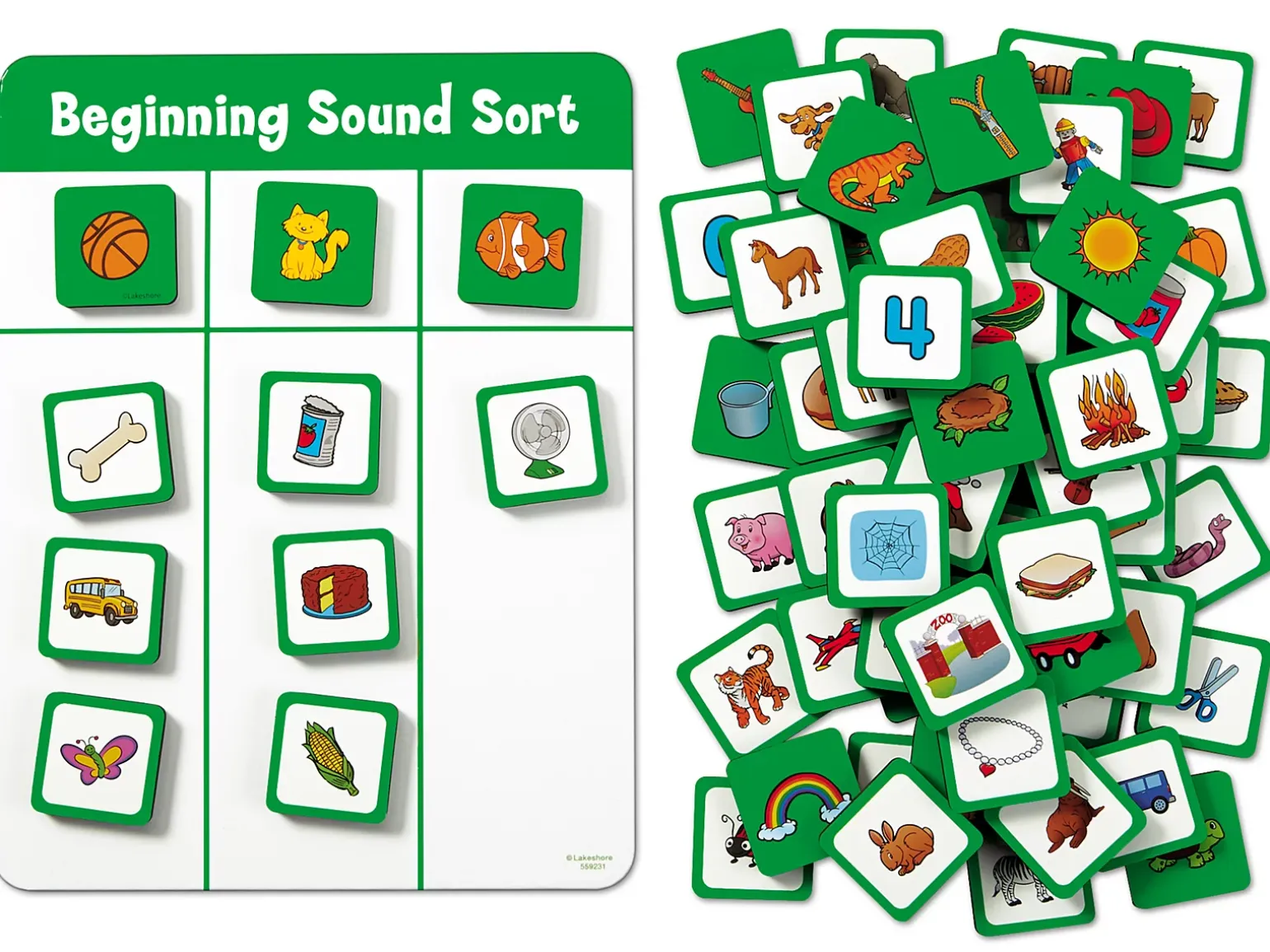 Beginning Sounds Magnetic Sorting Board