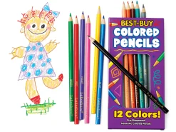 Best-Buy Colored Pencils - Set of 12