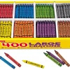 Best-Buy Large Crayons - 8-Color Box